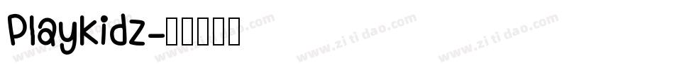 Playkidz字体转换
