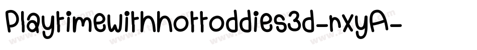 Playtimewithhottoddies3d-rxyA字体转换