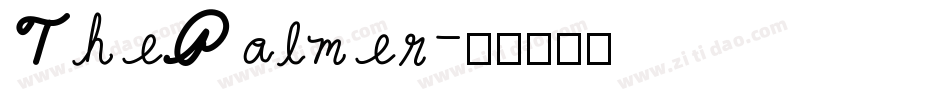 ThePalmer字体转换