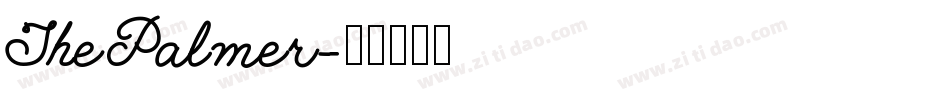 ThePalmer字体转换