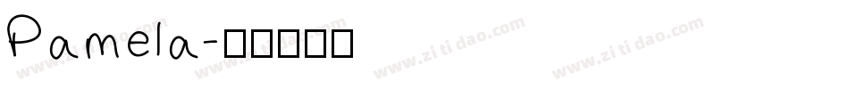 Pamela字体转换
