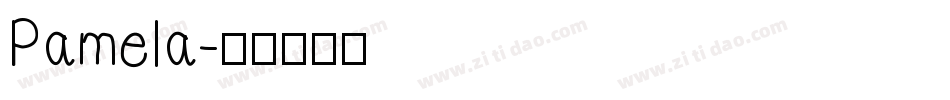 Pamela字体转换
