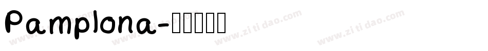 Pamplona字体转换
