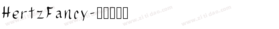 HertzFancy字体转换