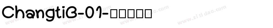 ChangtiB-01字体转换