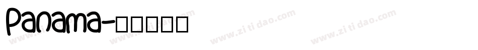 Panama字体转换