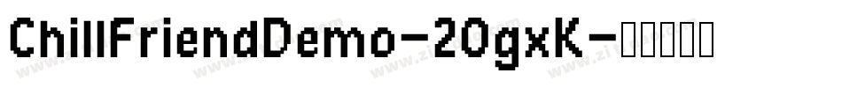 ChillFriendDemo-2OgxK字体转换