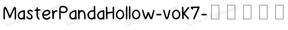 MasterPandaHollow-voK7字体转换
