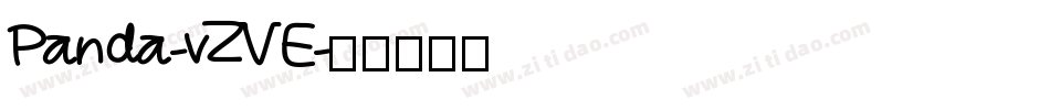 Panda-vZVE字体转换