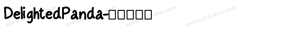 DelightedPanda字体转换
