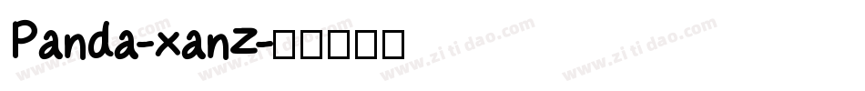 Panda-XanZ字体转换