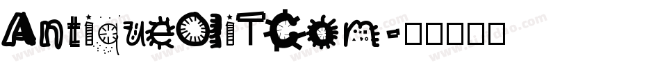 AntiqueOliTCom字体转换