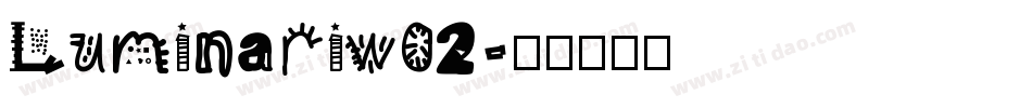 Luminariw02字体转换