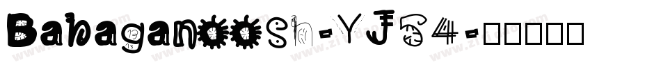 Babaganoosh-YJ54字体转换