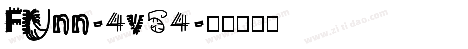 Flynn-4v54字体转换