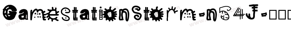 GamestationStorm-n54J字体转换