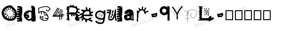 Old54Regular-9YpL字体转换