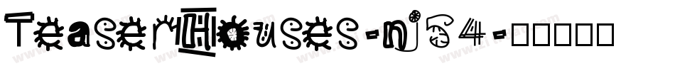 TeaserHouses-nj54字体转换