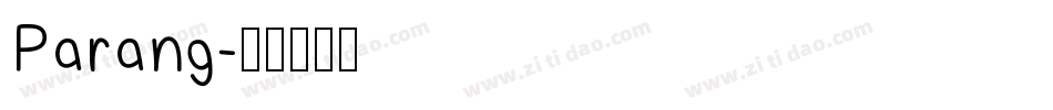 Parang字体转换