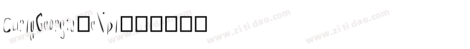 CurlyGeorgia-eVpl字体转换