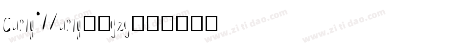CurlyWurly-8gzg字体转换