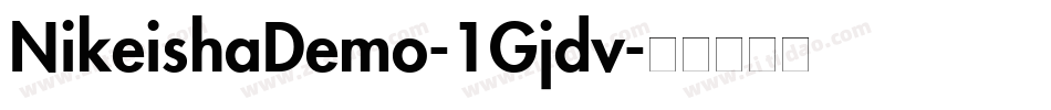 NikeishaDemo-1Gjdv字体转换