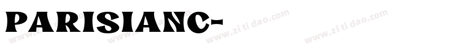 ParisianC字体转换