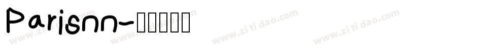 Parisnn字体转换