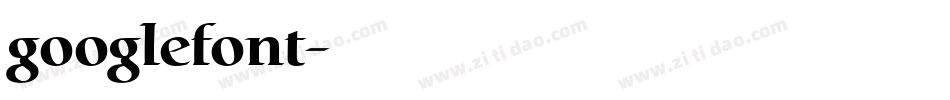 googlefont手机版字体转换