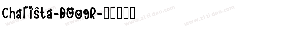 Chalista-DO09R字体转换