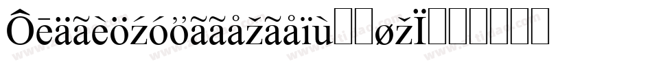 Foreignsheetmetal-7jmA字体转换