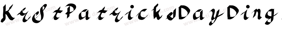 KrStPatricksDayDings-ljgD字体转换