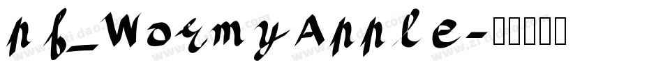 pf_WormyApple字体转换