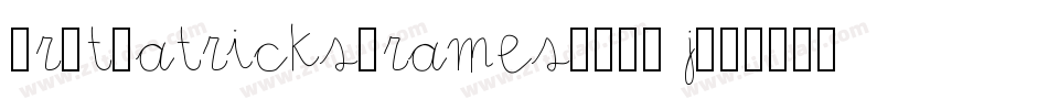 KrStPatricksFrames-9WYj字体转换