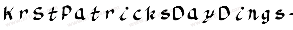 KrStPatricksDayDings-ljgD字体转换