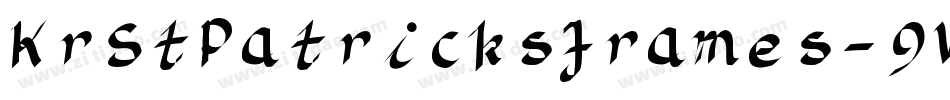 KrStPatricksFrames-9WYj字体转换