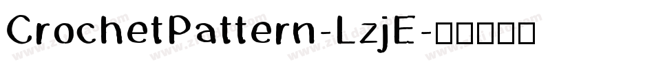 CrochetPattern-LzjE字体转换
