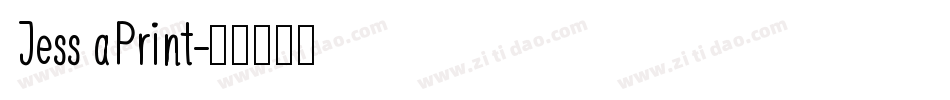 JessaPrint字体转换