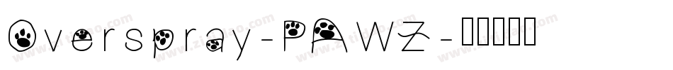 Overspray-PAWZ字体转换