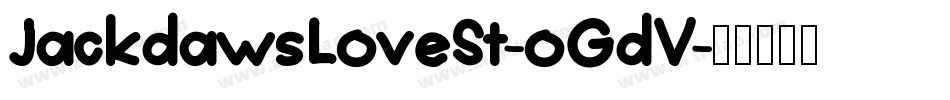 JackdawsLoveSt-oGdV字体转换