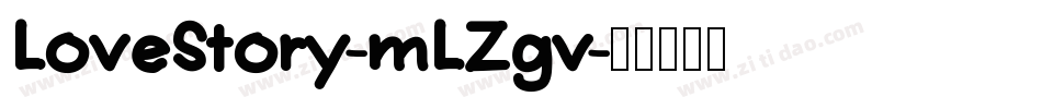 LoveStory-mLZgv字体转换