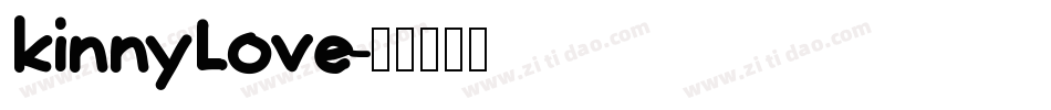 kinnyLove字体转换