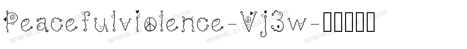 Peacefulviolence-Vj3w字体转换