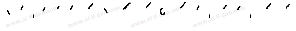 PeachesForBreakfast-Regular-2字体转换