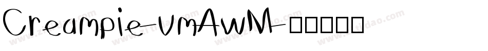 Creampie-vmAwM字体转换