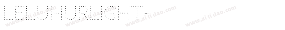 Leluhurlight字体转换