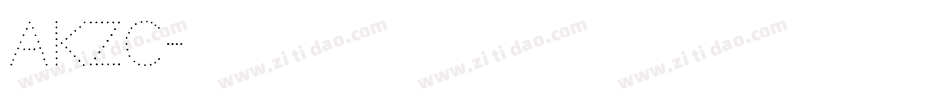 akzc字体转换