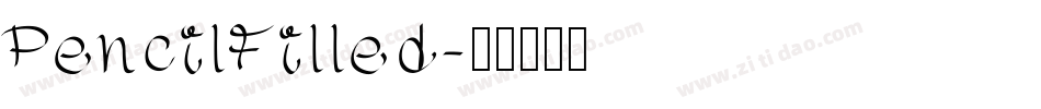 PencilFilled字体转换