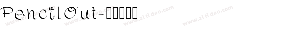 PencilOut字体转换