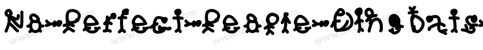 No-Perfect-People-Dingbats字体转换
